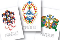 Forsidebilde av tre minnekort, illustrert av Bjarne Rundfloen