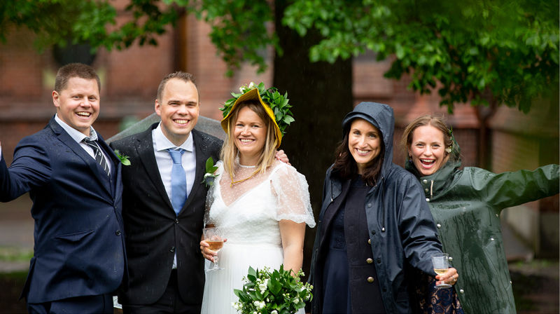 Velkommen til bryllup i Kirken i Bergen! Foto: Bo Mathisen.