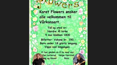 Konsert med Flowers og Jon Lotterud
