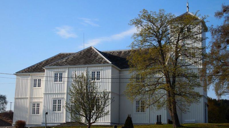 Malvik kirke var 175 år 18. november 2021.