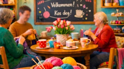 Strikkekafe