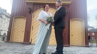 Ingen visste at Anita og Paul kjørte til Trondheim for å gifte seg