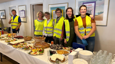 Nydelig kafebord og flotte folk!