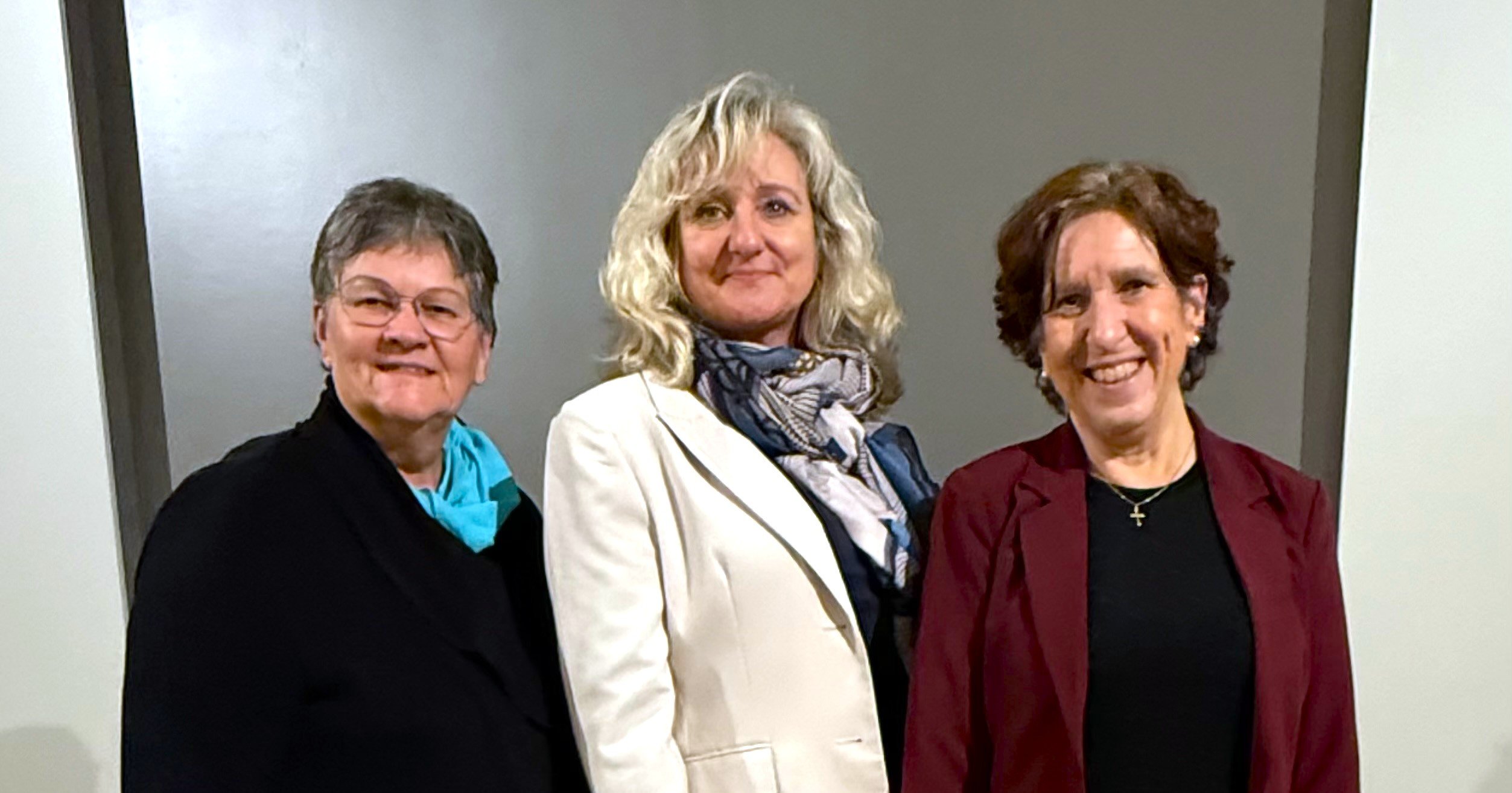 Åshild Haugen, Bjørg Saxseter og Åse Gimle Holtan.