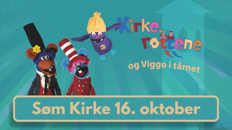 Kirkerottene kommer i Søm kirke 16. oktober