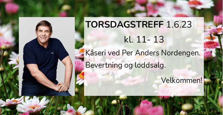 Velkommen til torsdagstreff!