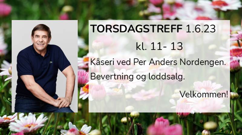 Velkommen til torsdagstreff!