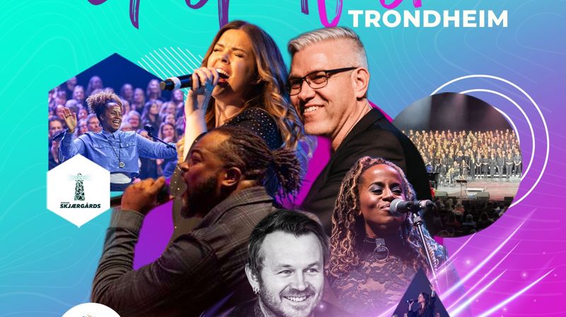 Gospel Explosion i Olavshallen i Trondheim 19. april kl. 17.00
