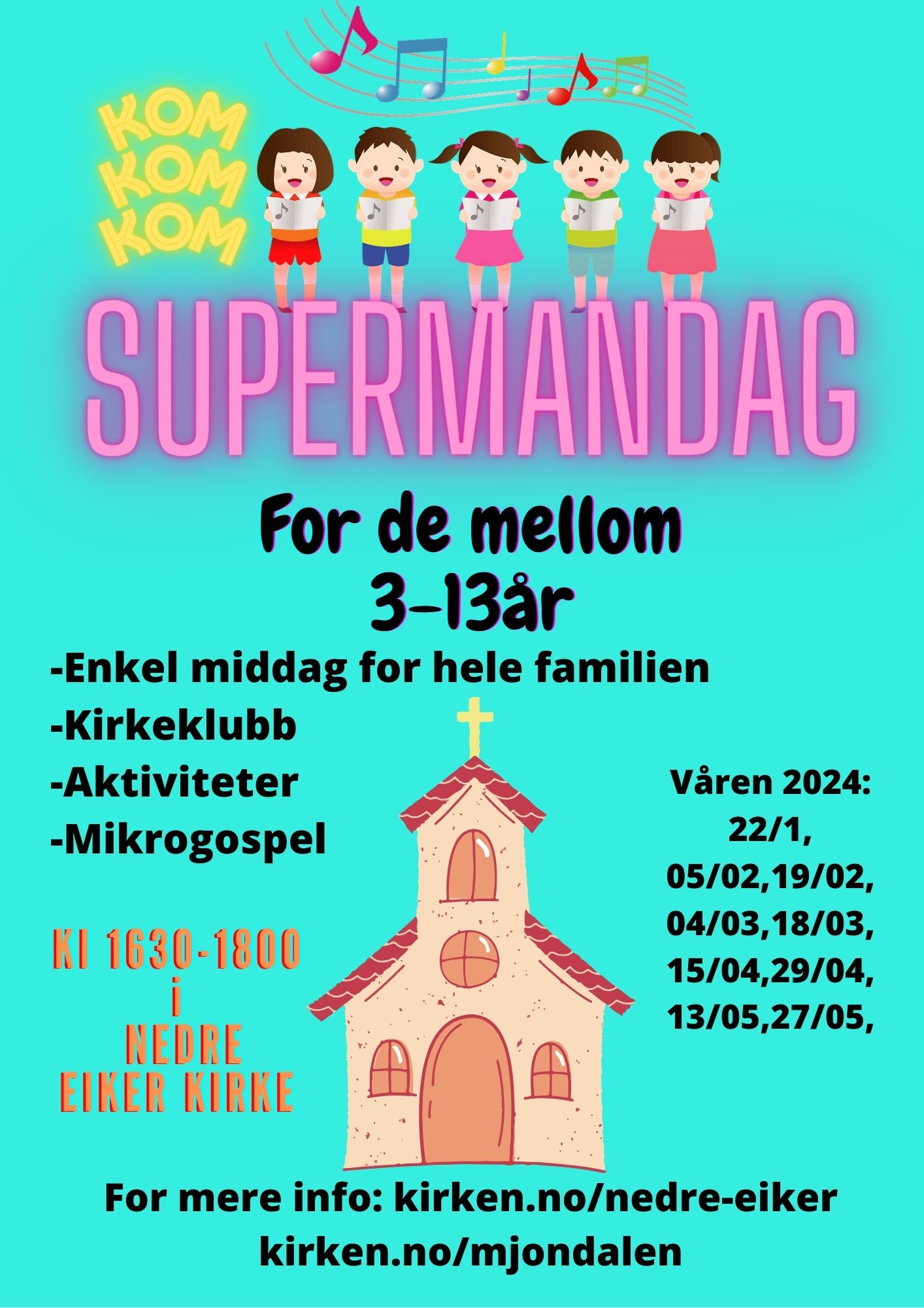 SUPERMANDAG OPPSTART 22.01.24