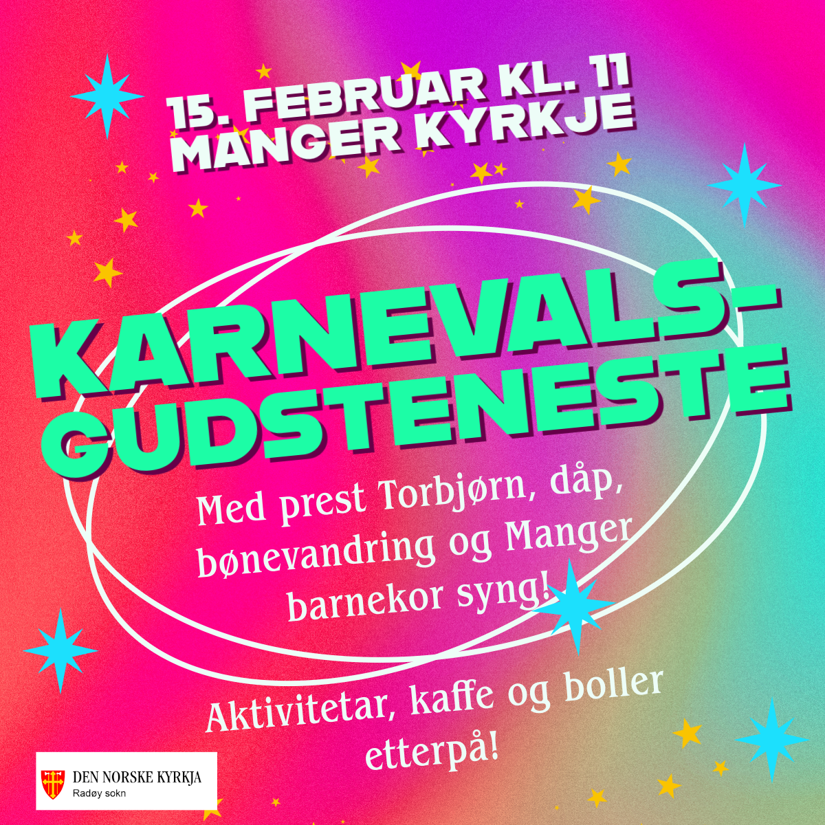 Karnevalsgudsteneste!