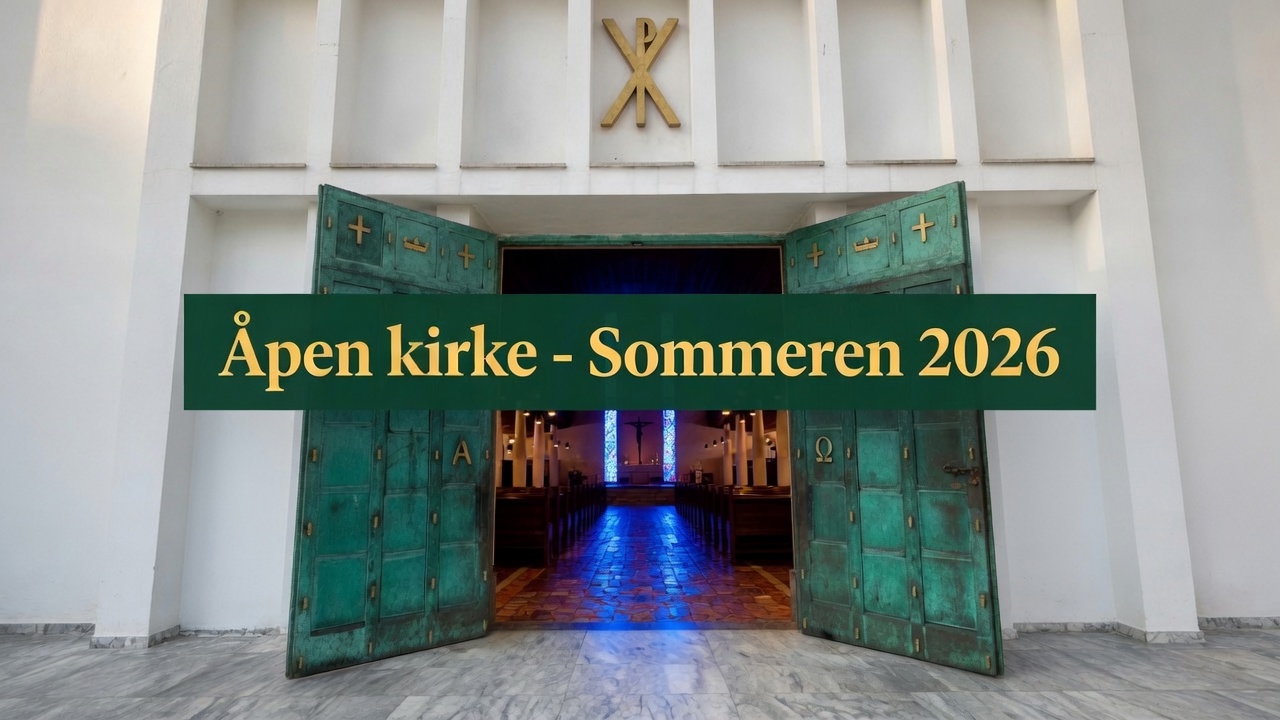 Åpen kirke i sommer