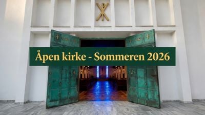 Åpen kirke i sommer