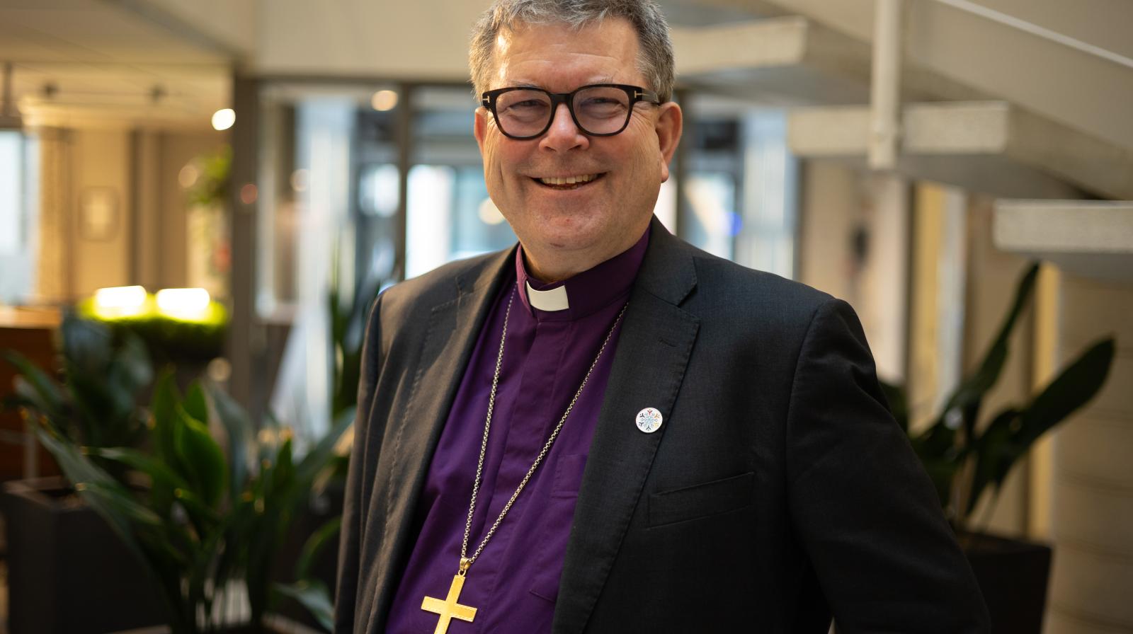 Biskop Stig Lægdene. (Arkivfoto: Hans Jakob Heimvoll/Den norske kirke)