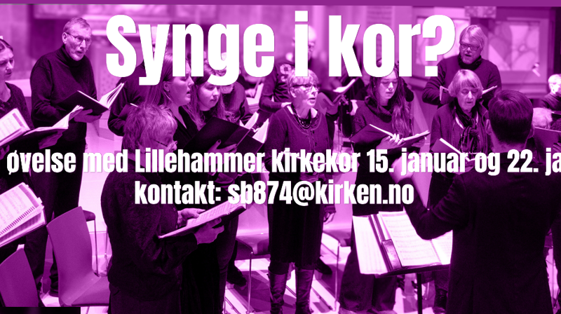 Lillehammer kirkekor ser etter flere sangere