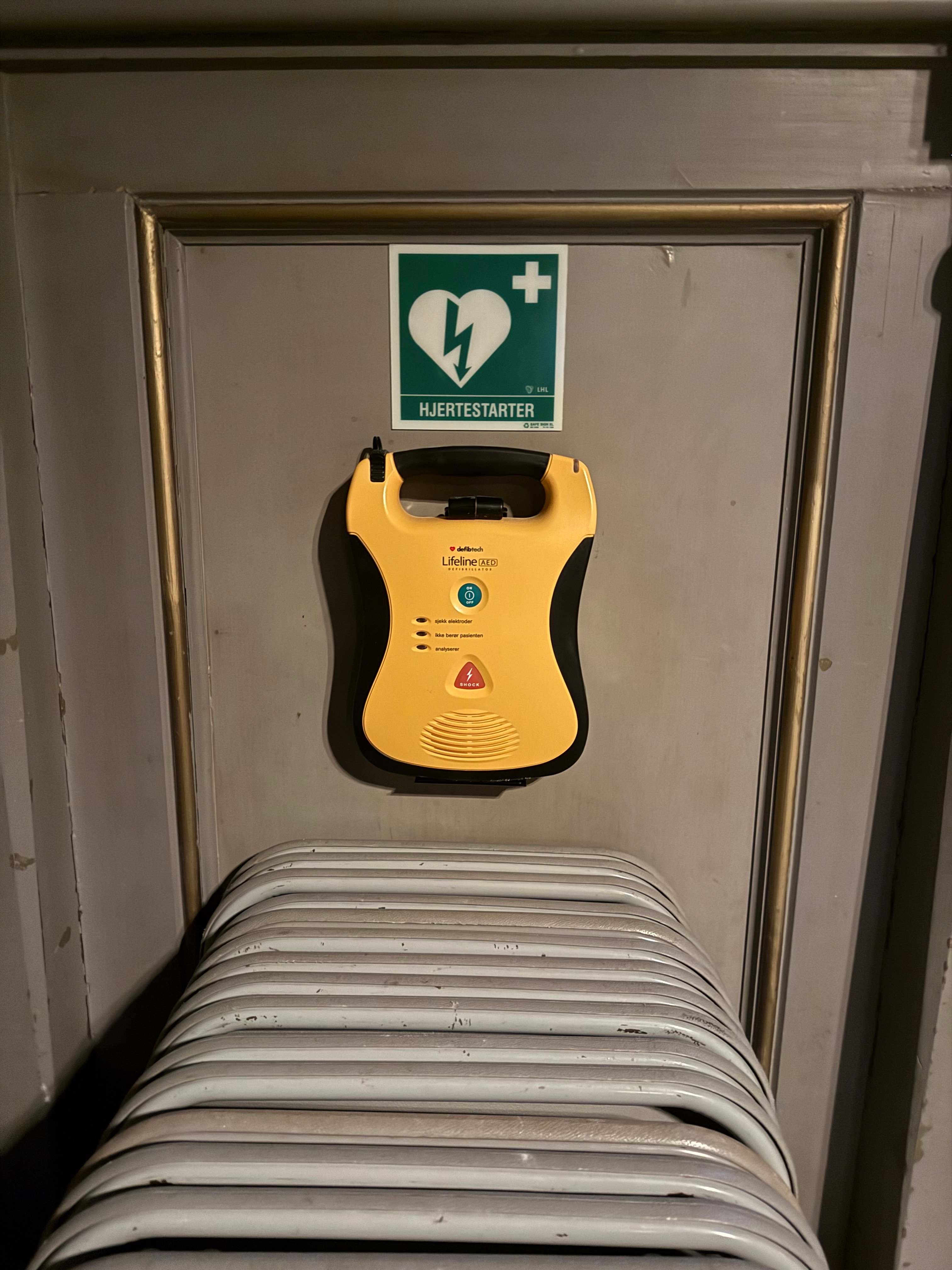 Hjertestarter i Kirken