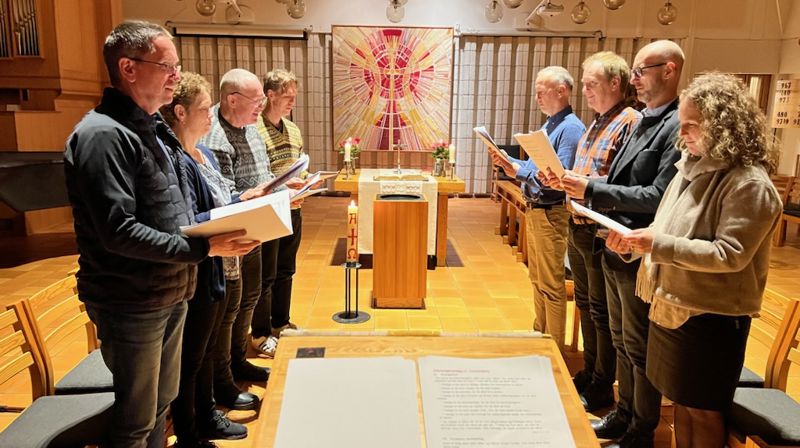 Vesper - tidebønn i gregoriansk stil