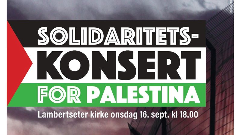 Solidaritetskonsert for Palestina