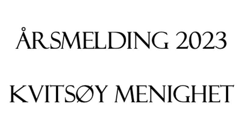Årsmelding 2023