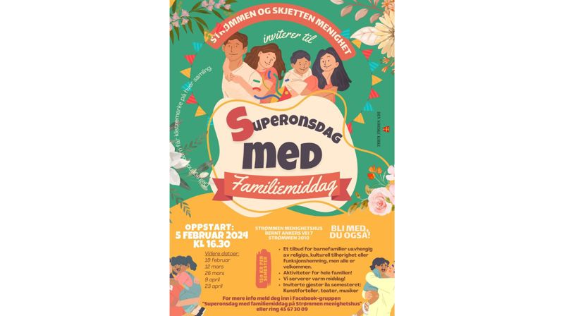 Superonsdag med familiemiddag