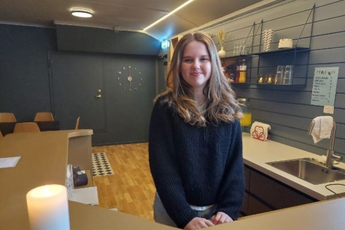 Gunhild er klar for å ta imot tweensene på loftet