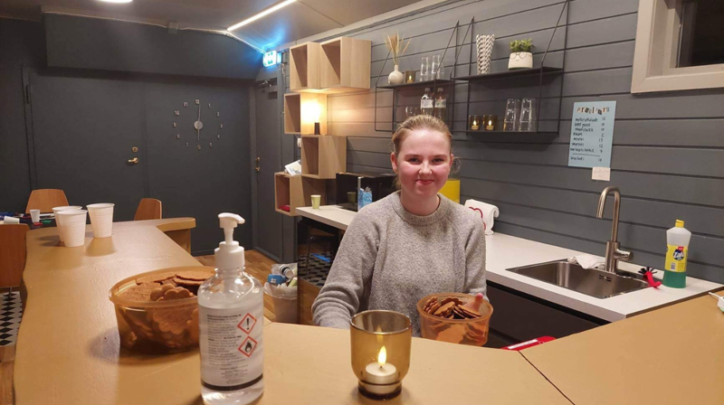 Gunhild er klar for å ta imot tweensene på loftet