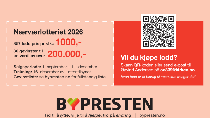 Nærværlotteriet 2026 - Bypresten