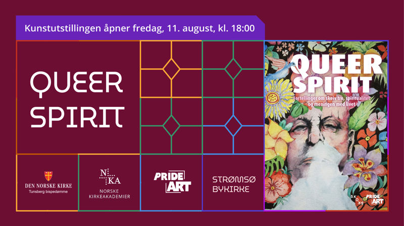 Utstillingen "Queer spirit" til Strømsø bykirke