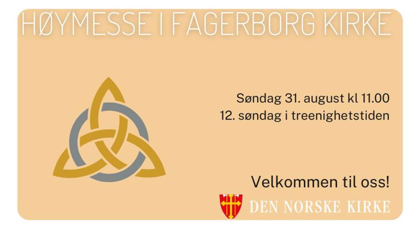🌟 Innsetting av kapellan Benjamin Isachsen – Gudstjeneste søndag 31. august