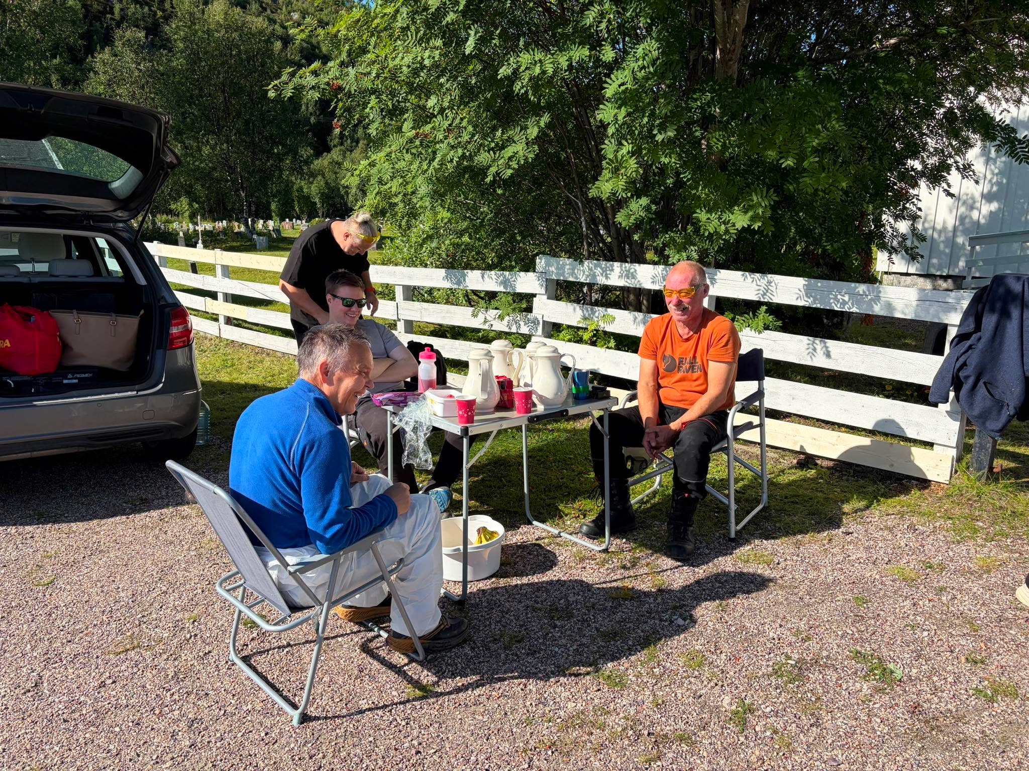Kaffepuse må man ha!