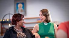 Kirken kan legge til rette for gode menneskemøter. (Foto: Bo Mathisen)