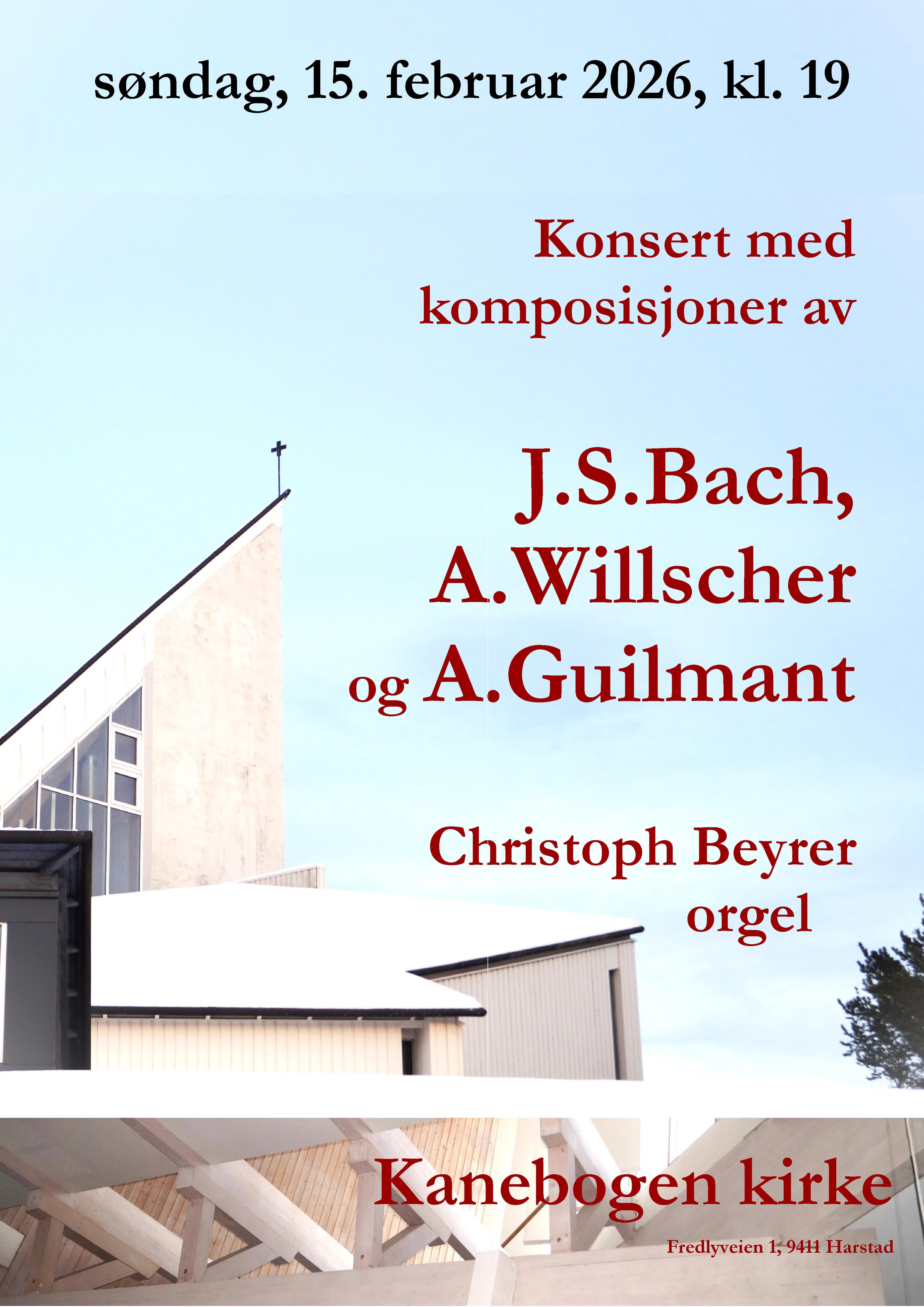 Konsert Kanebogen kirke