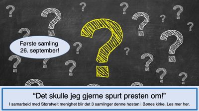 Det skulle jeg gjerne spurt presten om!