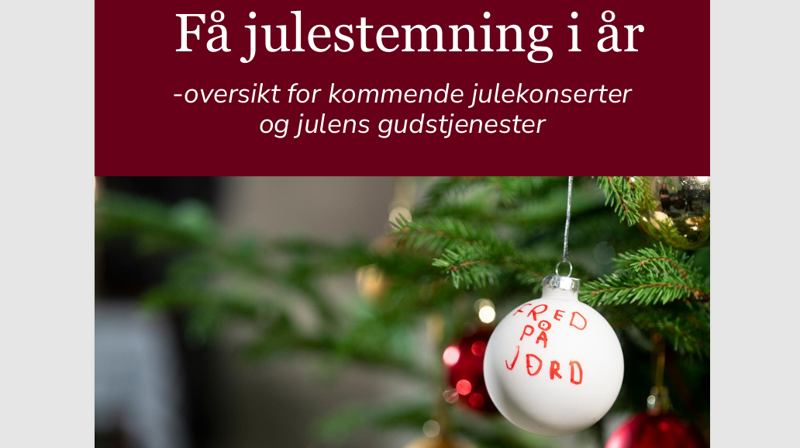 Forside julefolder