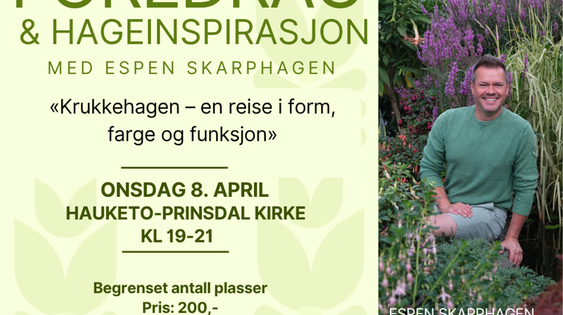 Foredrag & hageinspirasjon
