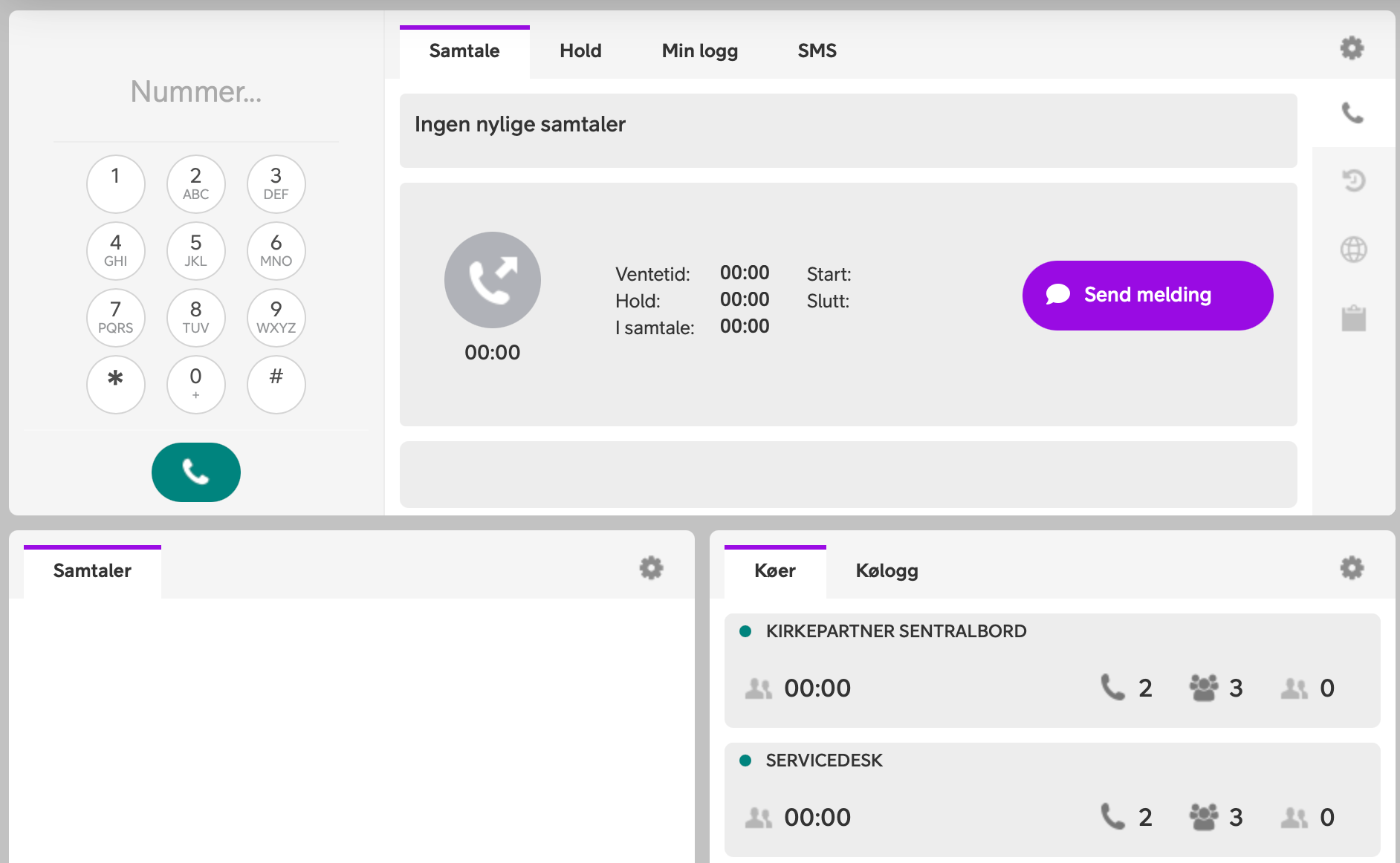 Telia skybasert sentralbord