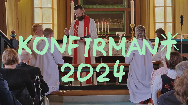 KONFIRMANTER: GOD VEILEDING Å HENTE!