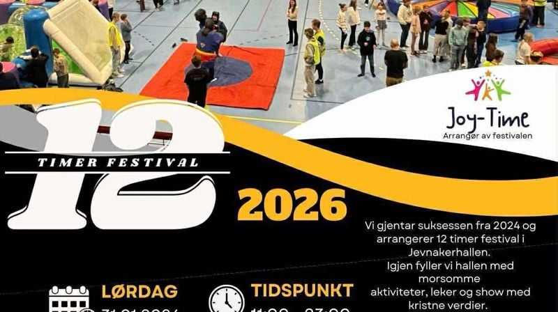 12 timers festival for 4.-7. klasse