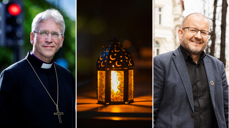 Preses i Den norske kirke Olav Fykse Tveit og internasjonal direktør i Den norske kirke Einar Tjelle. Foto: Den norske kirke/Pexels.com