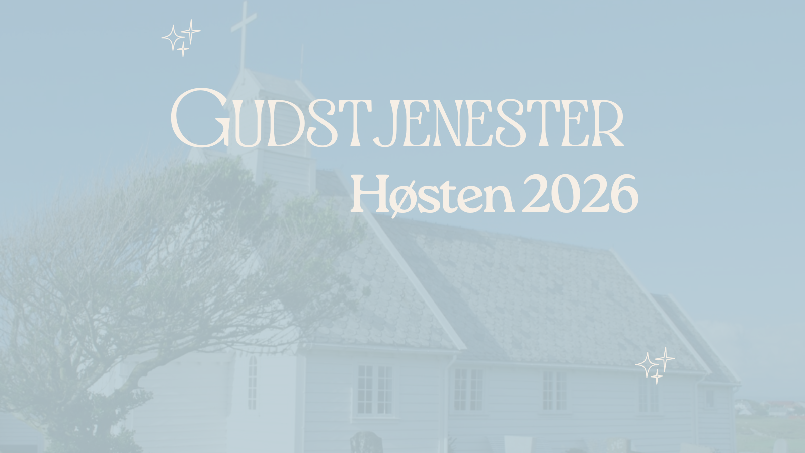 Gudstjenester Høsten 2026