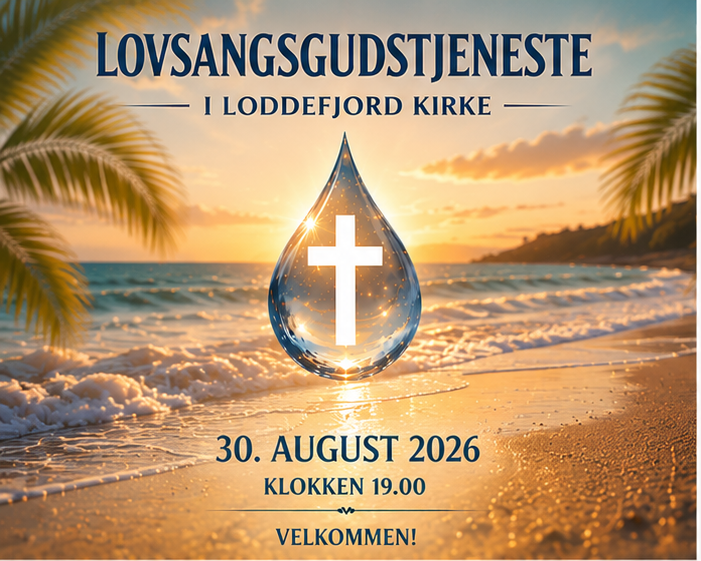 Lovsangsgudstjeneste 30. august