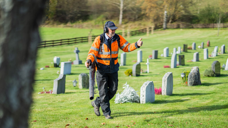 Utredning av gravplasstruktur i Larvik kirkelige fellesråd