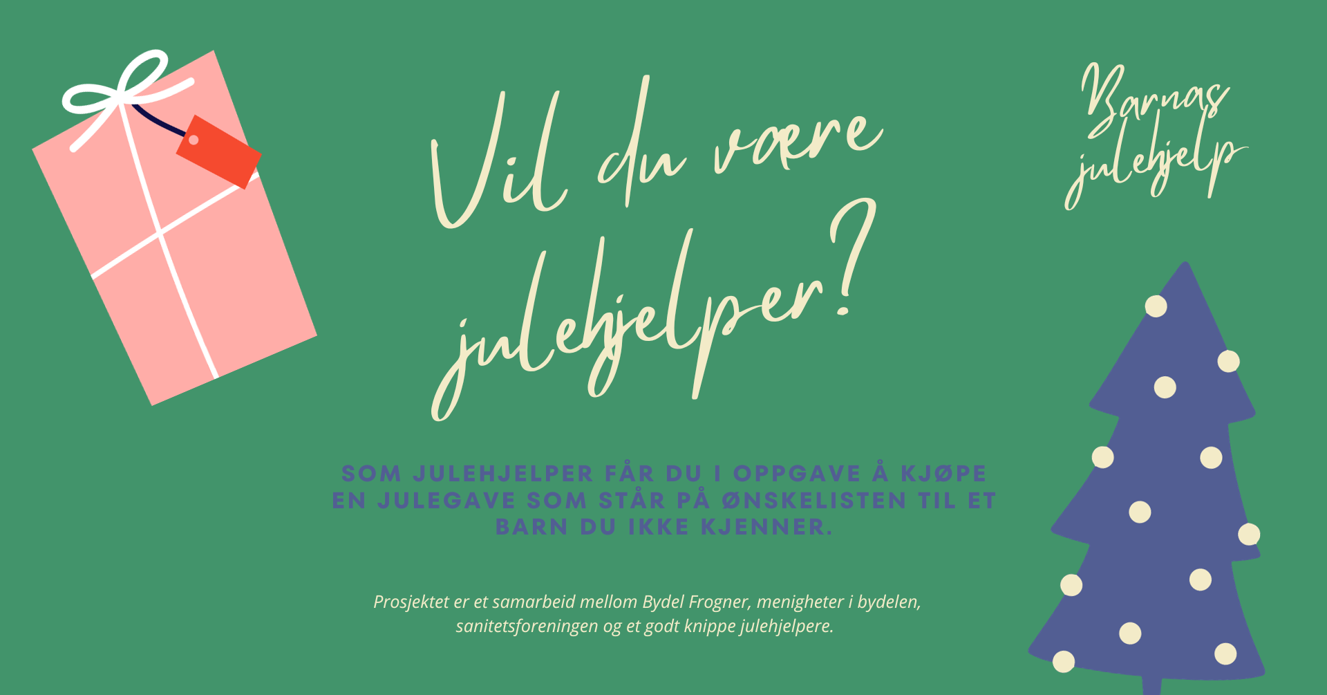 Julehjelpere søkes!