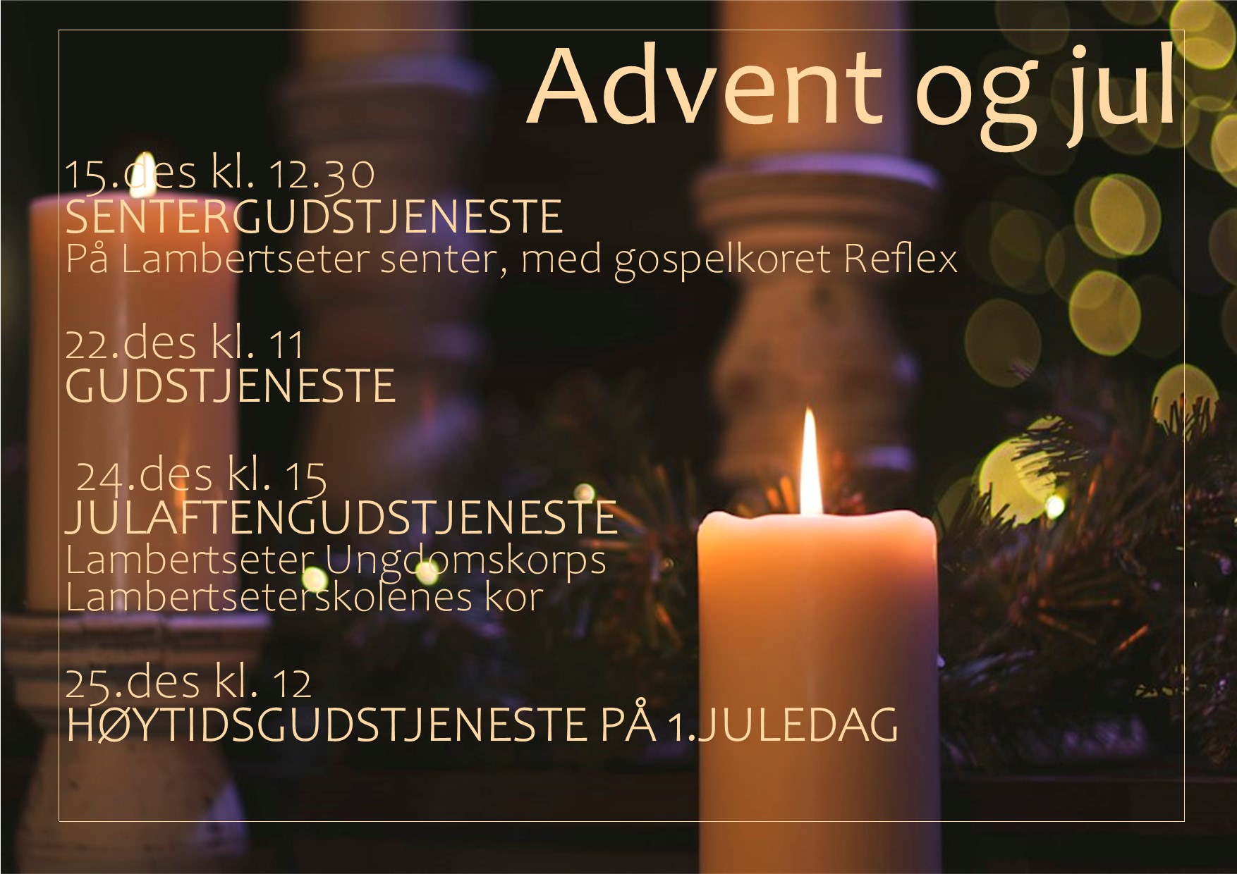 Advent og jul i kirken