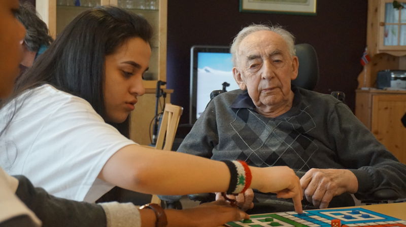 Unge møter eldre – ansikt til ansikt