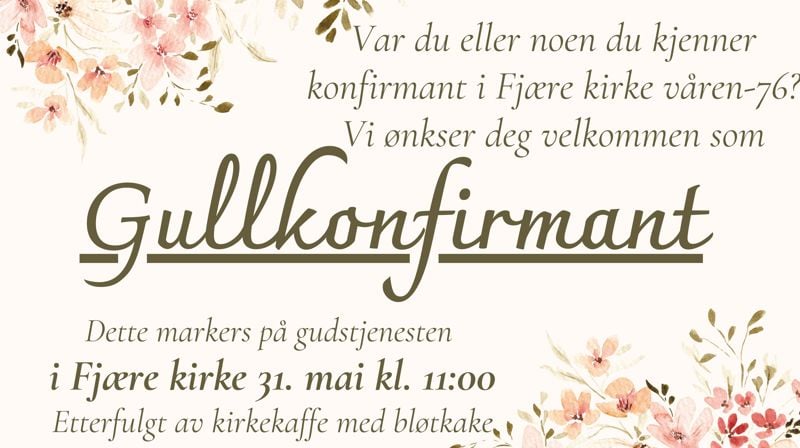 Fjærekonfirmant 1976?