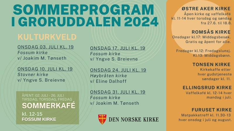 Sommerprogram i groruddalen 2024