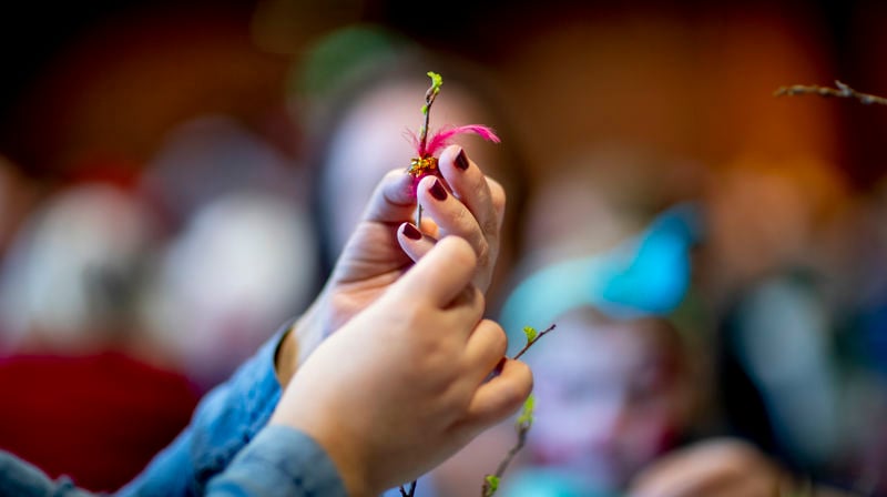 Kirkevandring og utforsking for barnehagene