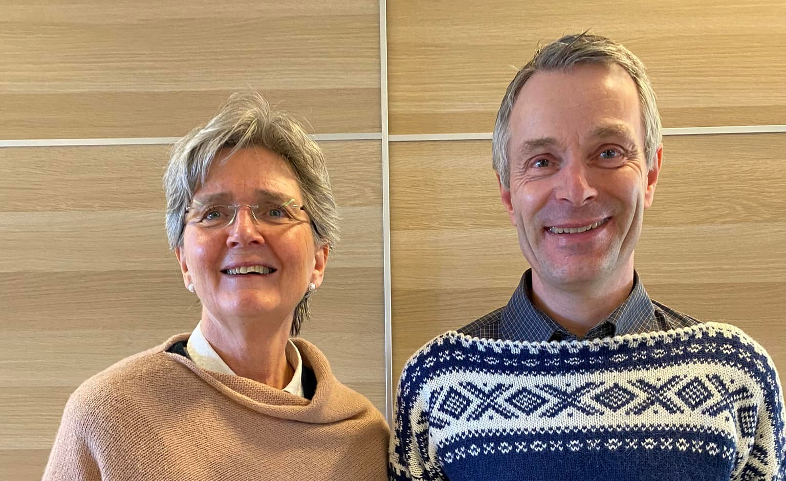 Berit Øksnes og Sigvald Steilbu