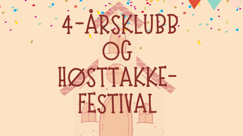 Bli med på høstens eventyr for 4-åringer!