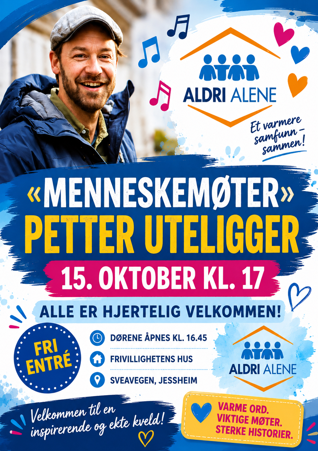 Aldri alene - menneskemøter